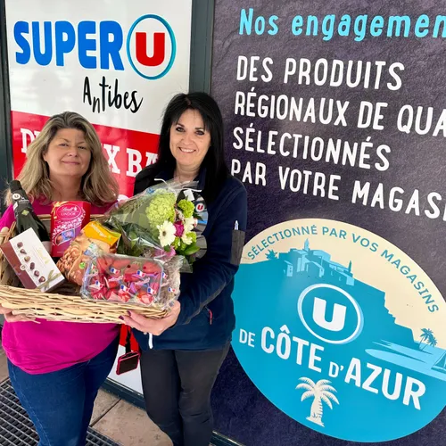 GAGNEZ UNE CORBEILLE "FÊTE DES MERES" AVEC SUPER U ANTIBES