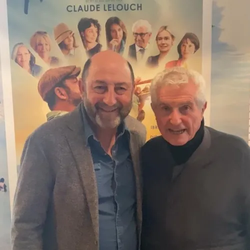 LES INVITES DE CANNES RADIO : CLAUDE LELOUCH ET KAD MERAD