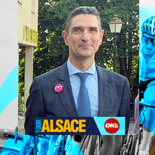 En direct du Tour Alsace | Entretien avec le Préfet du Haut-Rhin...