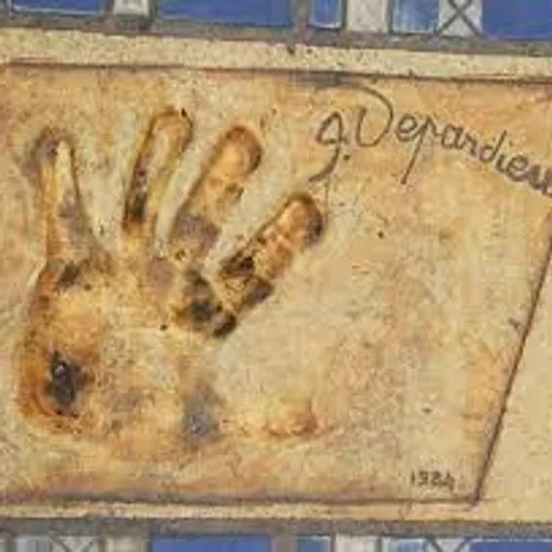 8/04/23 : CANNES : les empreintes de mains de Gérard Depardieu...