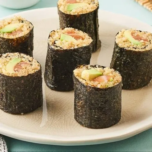 Maki au saumon et quinoa