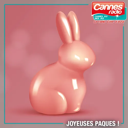 Toute l'équipe de Cannes Radio vous souhaite de belles fêtes de Pâques