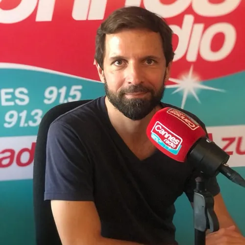 Le philosophe et écrivain Maxime Rovere à Cannes Conférence 