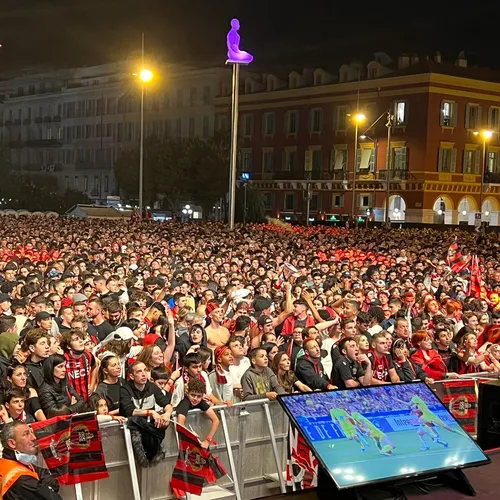 DEFAITE DE L'OGC NICE
