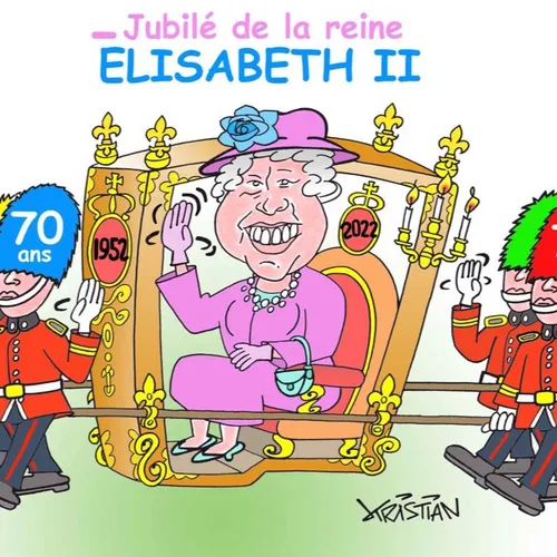 2/06/22 : 70 ans de règne et un jubilé de platine aujourd’hui pour...