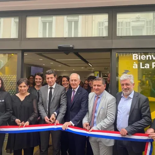 7/04/23 : Inauguration du nouveau bureau de poste de Cannes Croisette