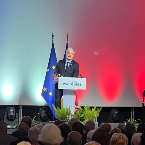 Laurent Wauquiez au Cannet