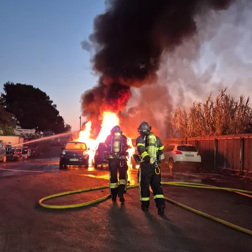 Incendie à la fourrière municipale de Villeneuve-Loubet