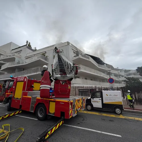 Incendie dans un cabinet dentaire à Cannes