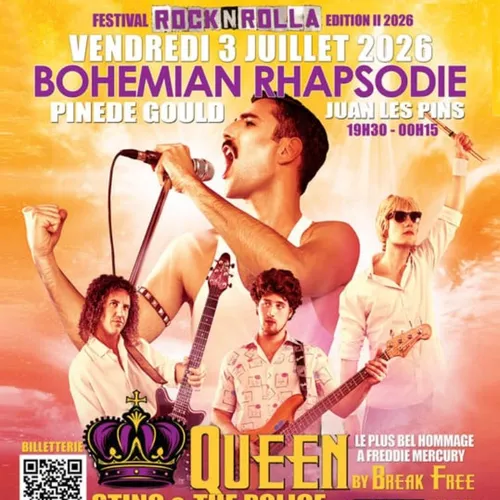 PARTENARIAT CANNES RADIO : LE FESTIVAL ROCK N ROLLA A JUAN-LES-PINS