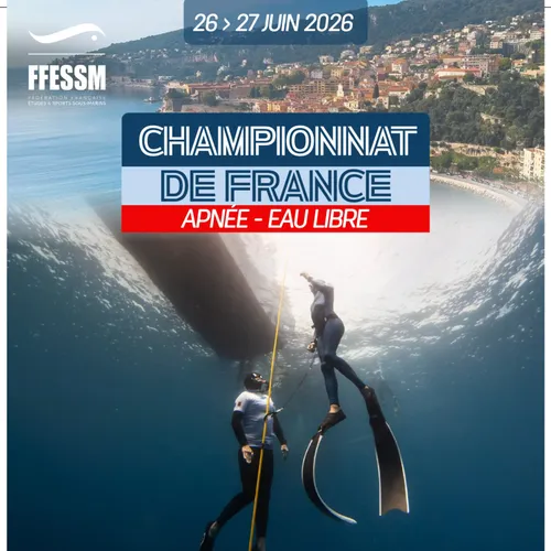 PARTENARIAT CANNES RADIO : LE CHAMPIONNAT DE FRANCE D’APNÉE EN EAU...