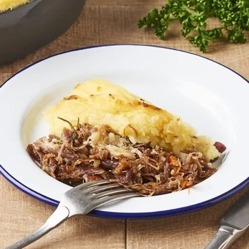 Parmentier de confit de canard