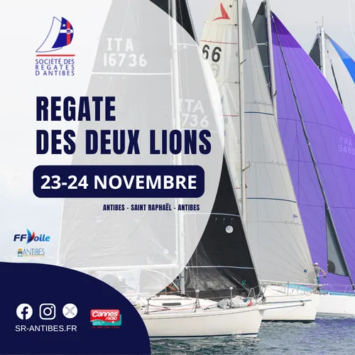 PARTENARIAT CANNES RADIO : LA REGATE DES DEUX LIONS