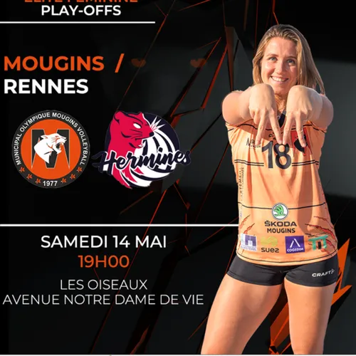 M.O.Mougins/Rennes Etudiants Club Volley Ball