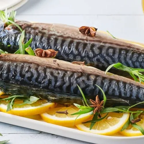 Maquereaux grillés aux herbes