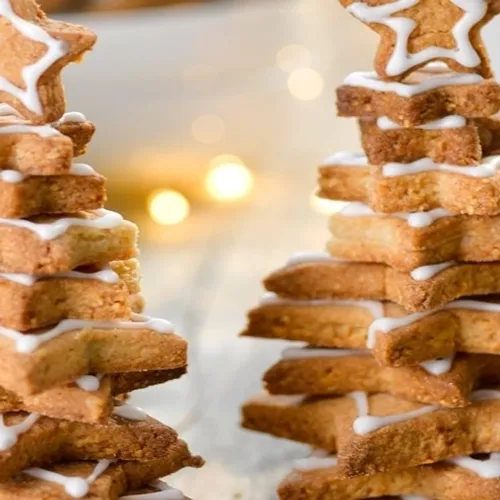 Sapins bredeles étoilés