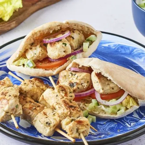 Souvlaki (sandwich grecque)