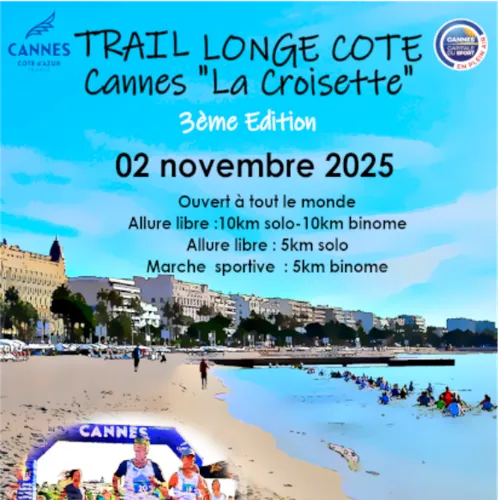 PARTENARIAT CANNES RADIO : LE 3èME LONGE CÔTE CANNES "LA CROISETTE"