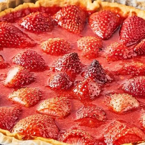 Tarte aux fraises 