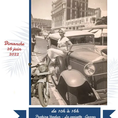 PARTENARIAT CANNES RADIO : CANNES FESTIVAL AUTO MOTO RETRO 2022
