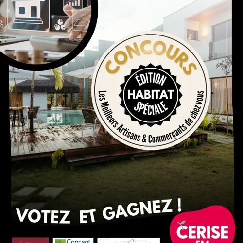Votez pour votre artisan/commerçant préféré et gagnez des cadeaux !