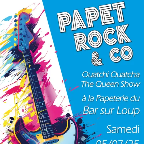 PARTENARIAT CANNES RADIO : PAPET ROCK A BAR-SUR-LOUP