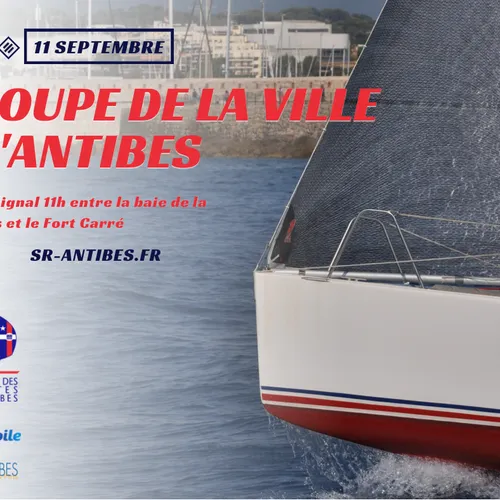 AGENDA : VOILE : COUPE DE LA VILLE D'ANTIBES LE 11/09/22 