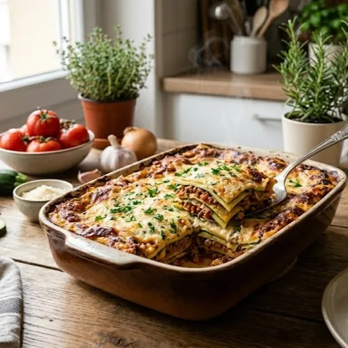  Lasagnes de courgettes