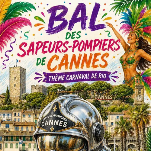 PARTENARIAT CANNES RADIO : LE BAL DES SAPEURS-POMPIERS DE CANNES
