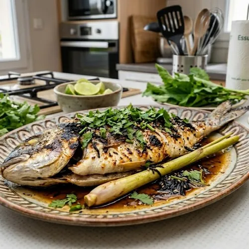 Dorade à la sauce Thaï