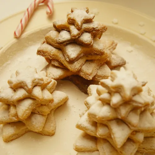 Bredele en étoile pour sapin 3D