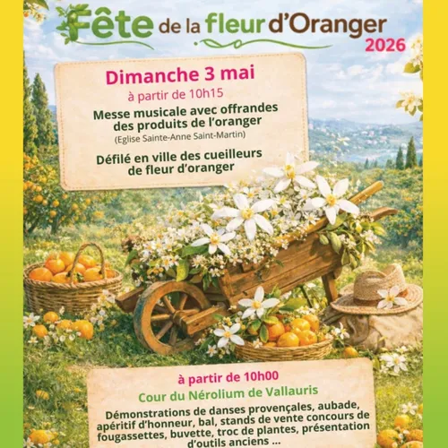 PARTENARIAT CANNES RADIO : LA FÊTE DE L'ORANGER A VALLAURIS