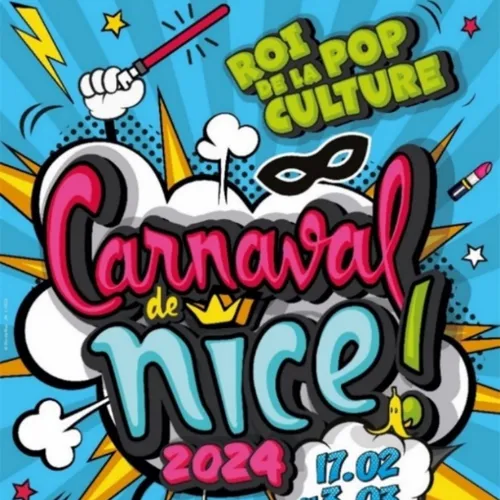 CARNAVAL DE NICE 2024 : "ROI DE LA POP CULTURE"