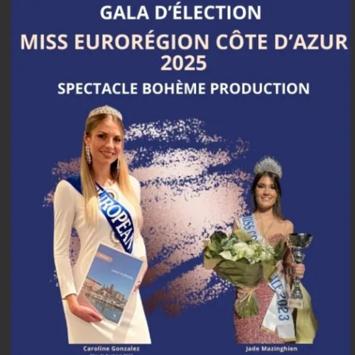 PARTENARIAT CANNES RADIO : L'ELECTION MISS EUROREGION CÔTE D'AZUR 2025