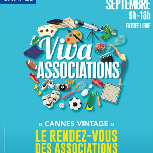 AGENDA : VIVA ASSOCIATIONS LE 10/09/23 A CANNES