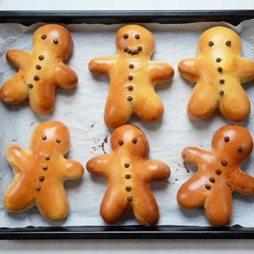 Mannele (mannala) au pépites de chocolat