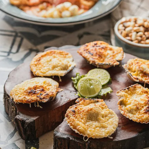 Saint Jacques gratinées