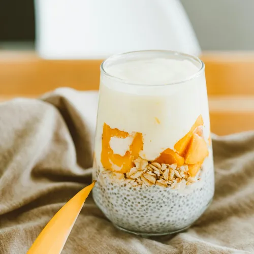 Pudding au fruits et graines de chia