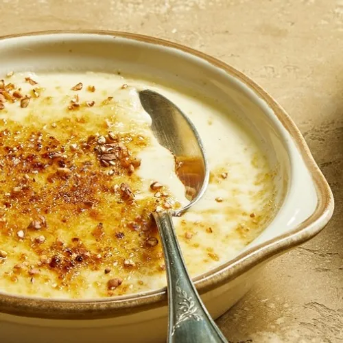 Crème brûlée aux noisettes
