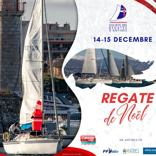 PARTENARIAT CANNES RADIO : LA REGATE DE NOËL