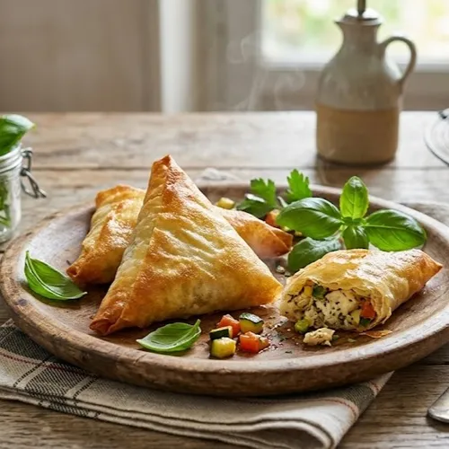 Samoussas au poisson