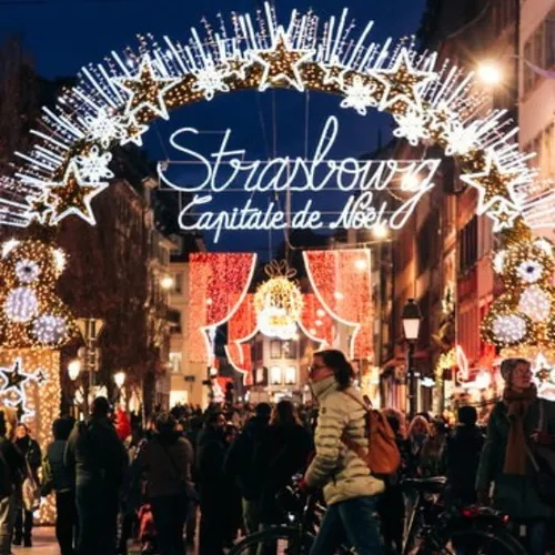 Arme découverte près du marché de Strasbourg