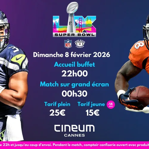 GAGNEZ DES PLACES POUR LA RETRANSMISSION  DU🏈 SUPER BOWL LIX AU...