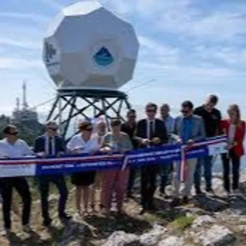 Un nouveau radar météorologique inauguré dans les Alpes-Maritimes