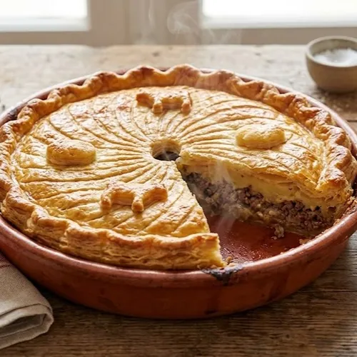 Tourte au bœuf