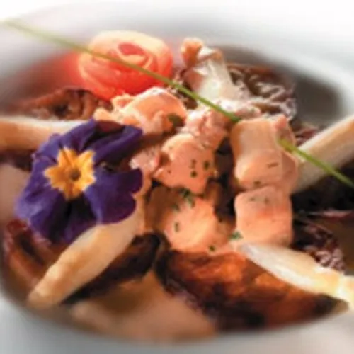 Ragoût de volaille aux asperges