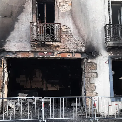 Incendie rue des Perrières