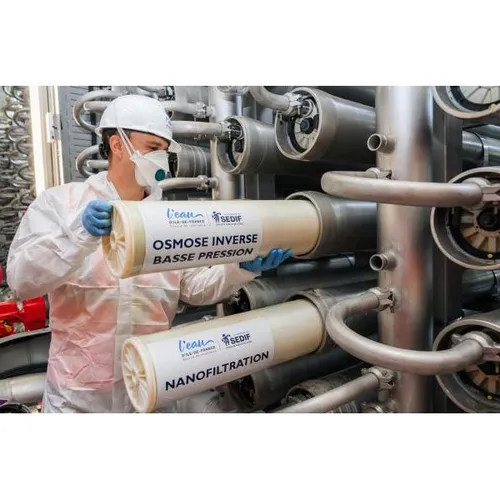 Une « étape historique » dans la production d'eau potable...