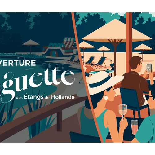La guinguette des Étangs de Hollande mêle loisirs et musique