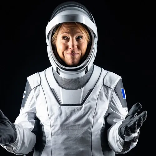 Sophie Adenot, première astronaute française à sortir dans l'espace.